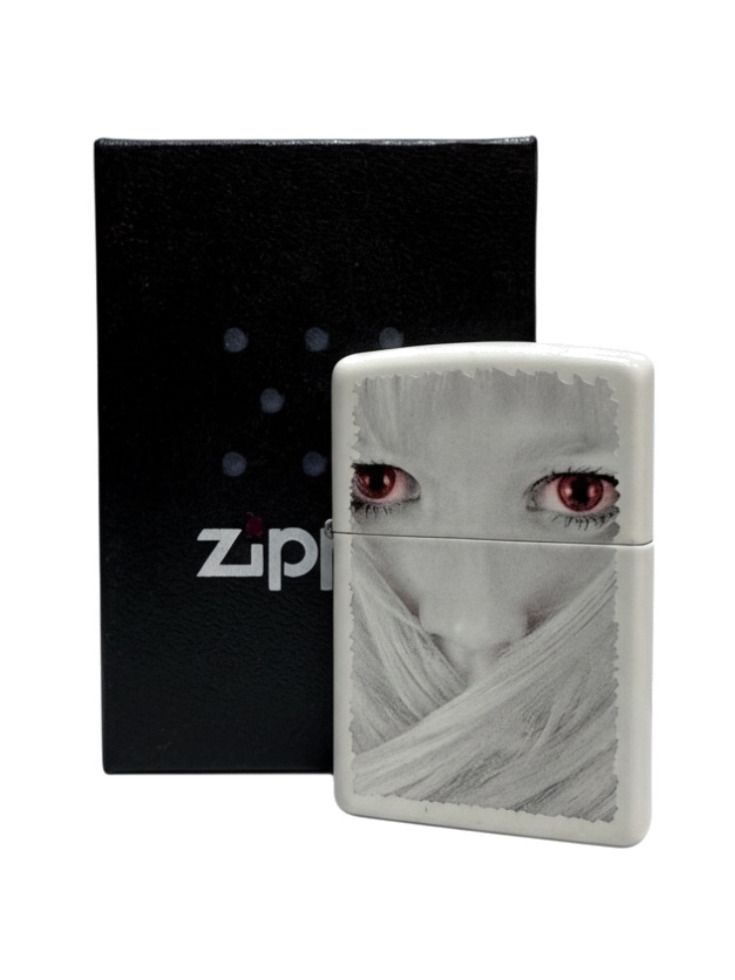 Zippo weiß color "Evil Girl"  2003156