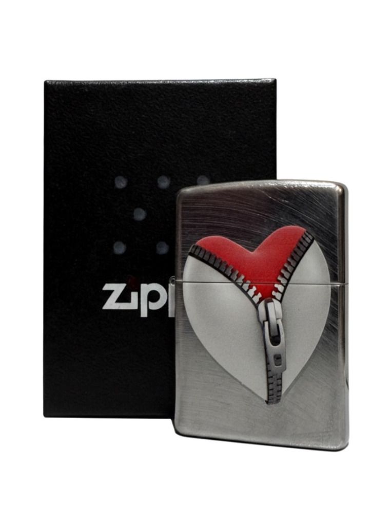 Zippo cr.geb. col.  Zip Heart 2002700