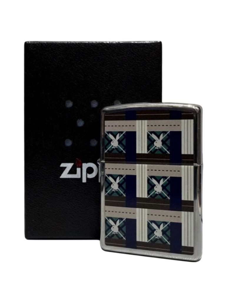 Zippo cr. pol. col.  Playboy Rhd Weave 2002764