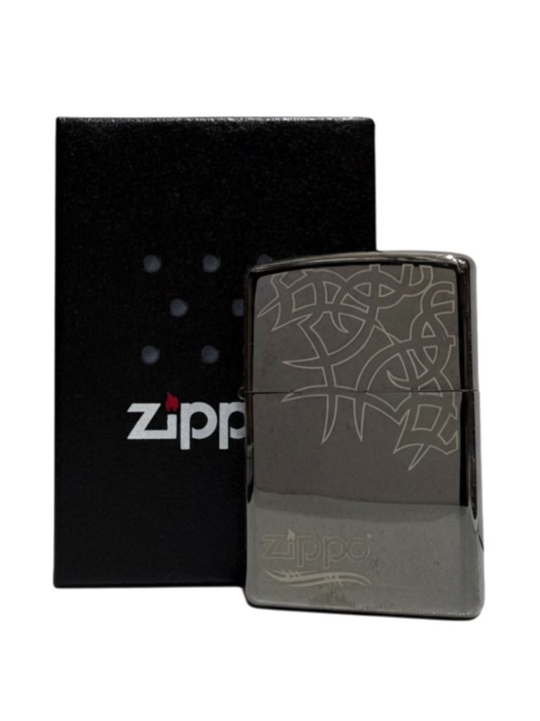 Zippo Black Ice gelasert "Tribal Tattoo Zippo" 60000067