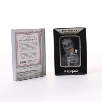 Zippo chrom gebürstet 1941 color George Blaisdell FL 2003448 - 1