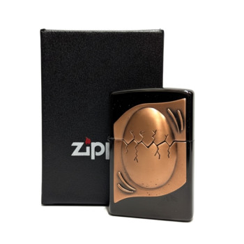 ZIPPO Ebony Plakette Kupfer "Turtle"