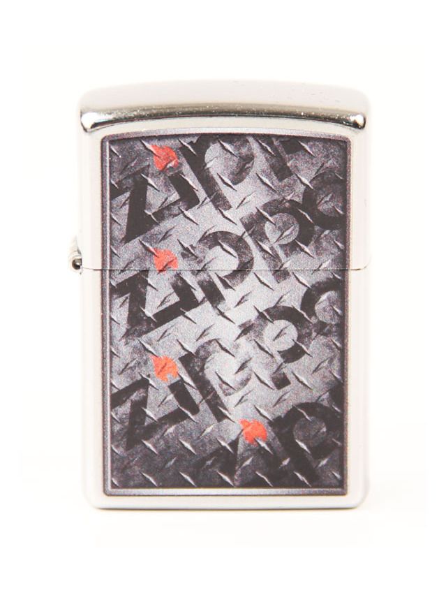 ZIPPO street chrom color "Zippo Logo Metal" 60004585