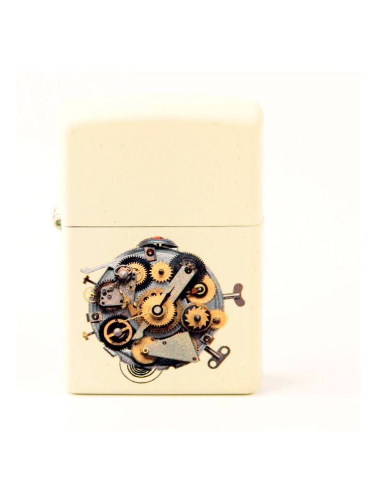 ZIPPO weiß color "Streampunk Clockwork" 60004414