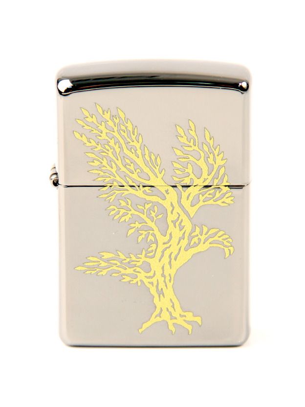 ZIPPO Black Ice color "Eagle Tree" 60004558