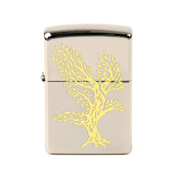 ZIPPO Black Ice color "Eagle Tree" 60004558