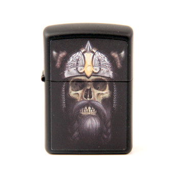 ZIPPO schwarz color "Skull/Helmet" 60004556