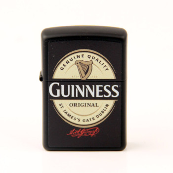 ZIPPO schwarz color "Guinnes Logo" 60004595