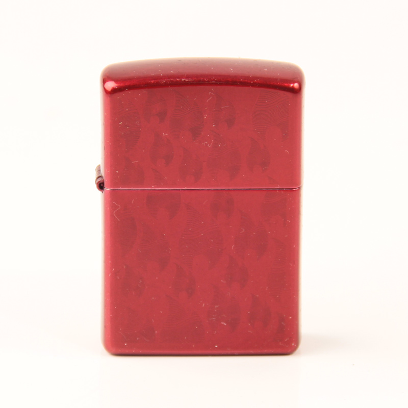 ZIPPO Candy Apple Red Iced "Flames" 60004598
