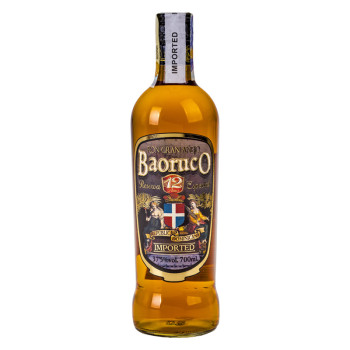 Baoruco Gran Aňejo Reserva 12Y 0,7l 37,5%