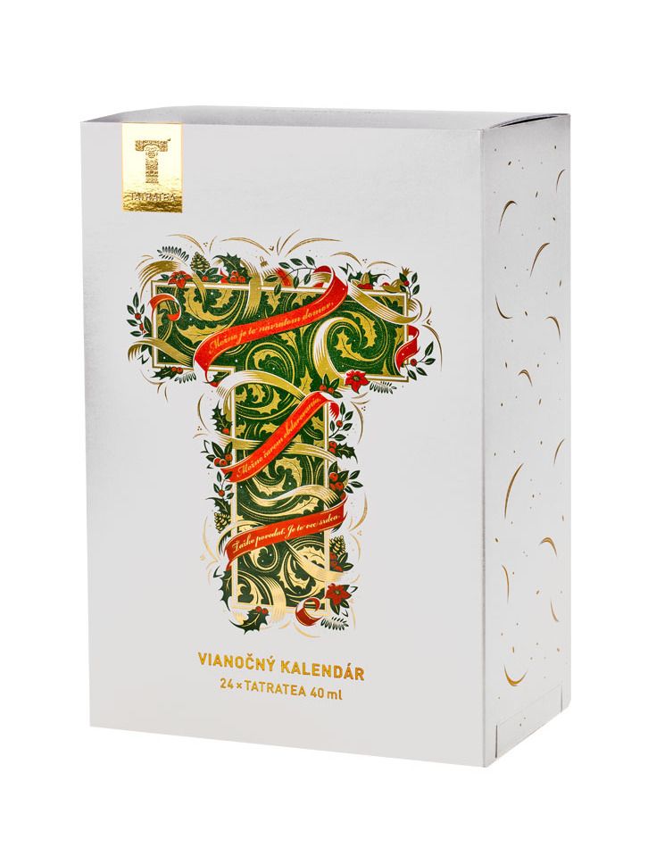 Adventní kalendář Tatratea 49,5%  24 x 0,04 l