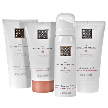 Rituals Sakura set : Foaming SG+BCR+Schampoo+BSC - 3