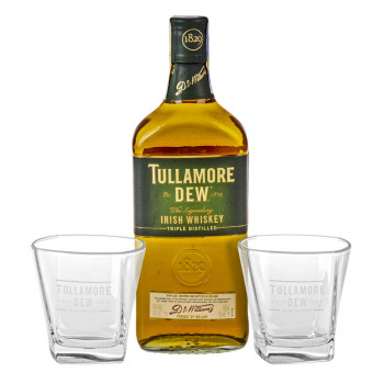 Tullamore Dew 0,7l 40% + 2 sklenicky - 2
