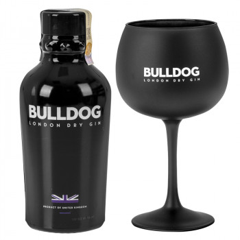 Bulldog London Dry Gin 40 % 0,7l + sklenice - 2