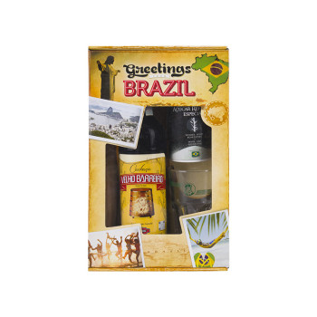 Cachaca Velho Barreiro 39% 0,7 l + sklo