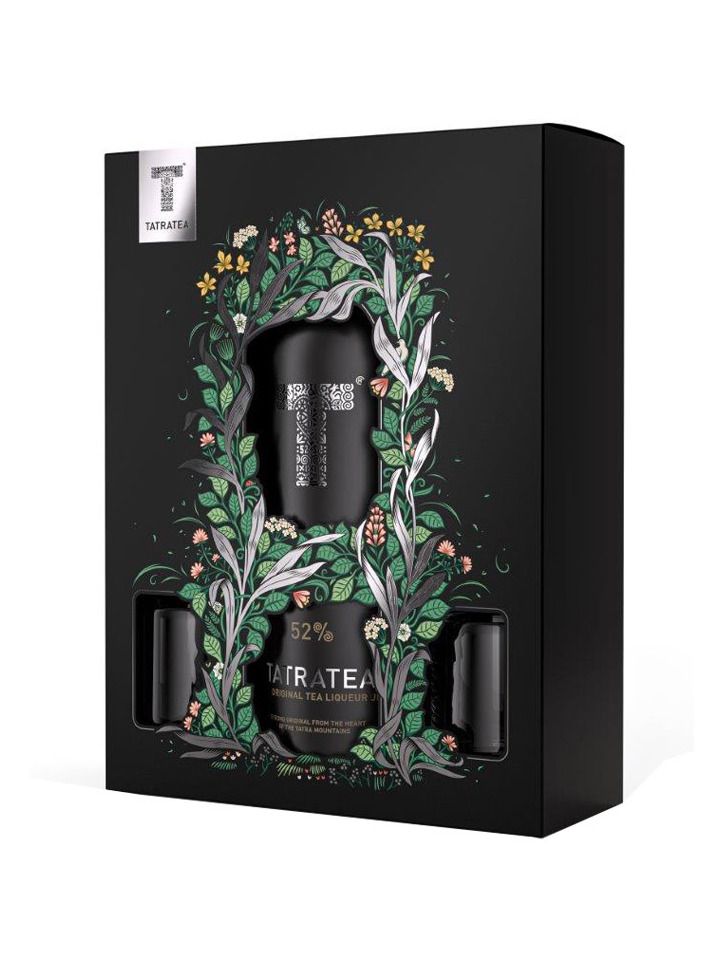 Tatratea Liqueur Original Tea 52% 0,7 l +2 skleničky