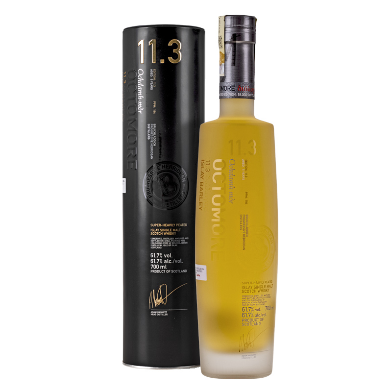 Bruichladdich Octomore 11.3 Islay Barley 0,7l 61,7% Dárkové balení