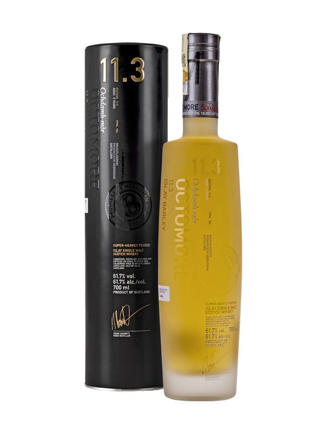 Bruichladdich Octomore 11.3 Islay Barley 0,7l 61,7% Dárkové balení