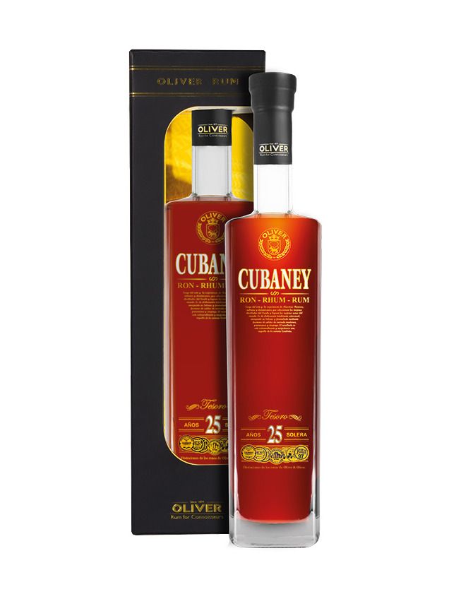 Cubaney Tesoro 25Y Sistema Solera Dárkové balení 38% 0,7 l