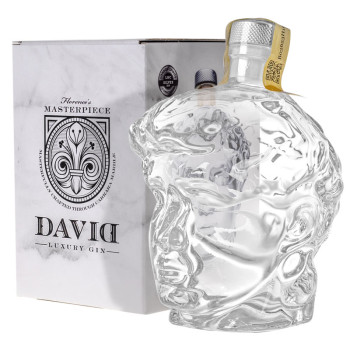 David Premium Luxury Gin 0,7l 40% Dárkové balení - 1