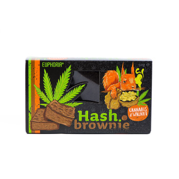 Hash Brownie Cannabis & Walnut 50g - 1