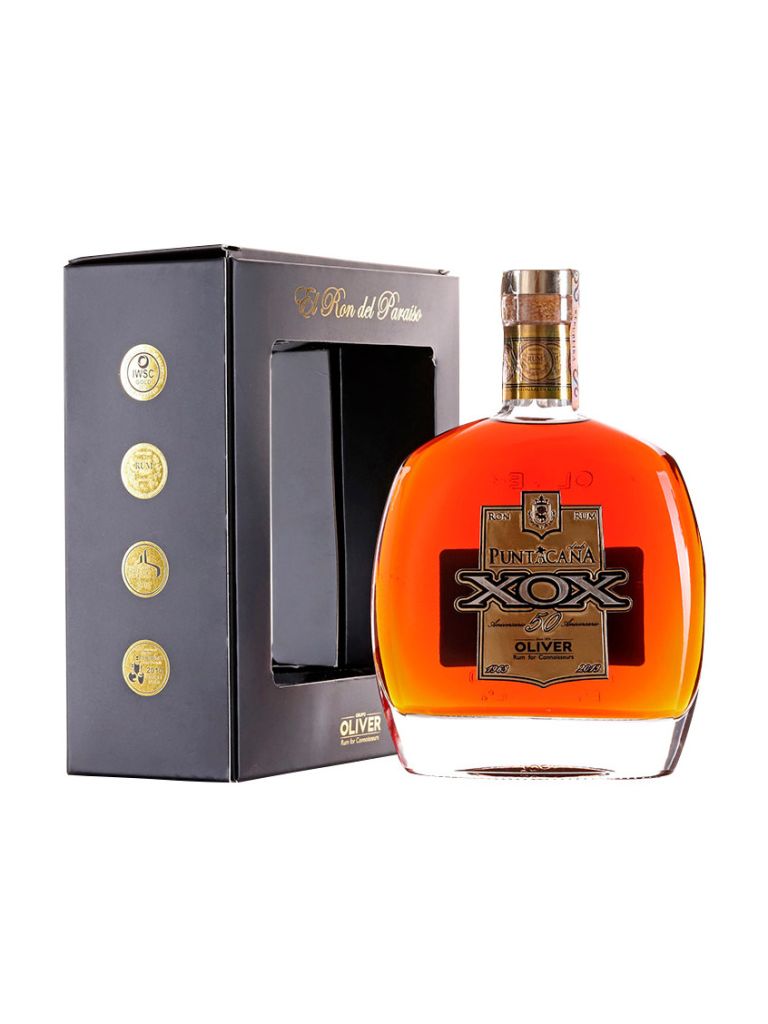 Puntacana XOX 50 Aniversario Dárkové balení 40% 0,7 l