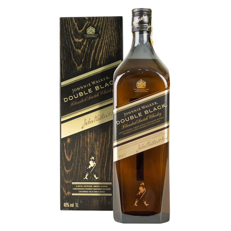 Johnnie Walker Double Black 1 l 40% (karton)