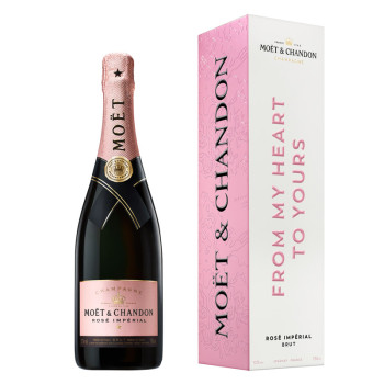 Moët&Chandon Rosé Love 0,75l 12% Dárkové balení - 2