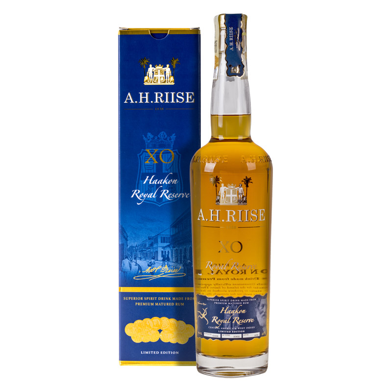 A.H.Riise X.O. Kong Haakon 0,7l 42% Dárkové balení