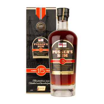 Pussers Rum 15Y 0,7l 40%