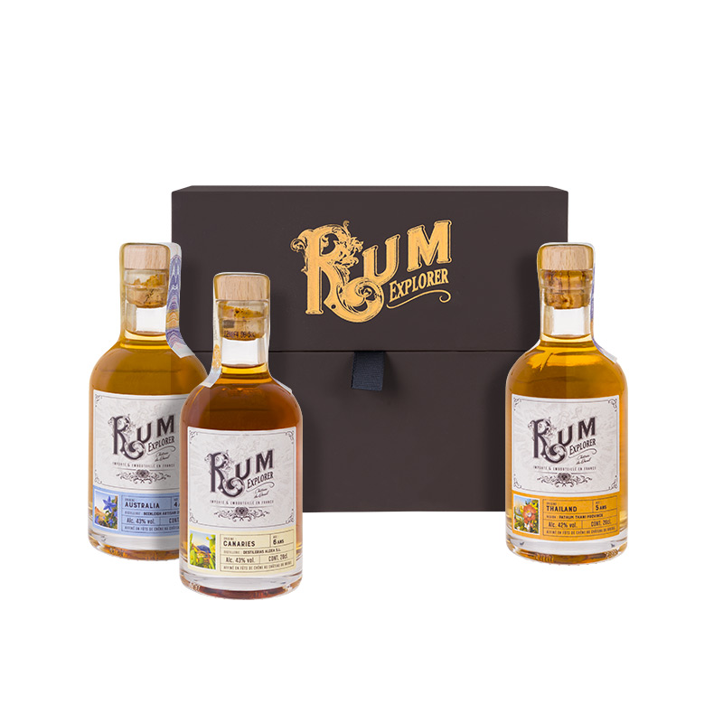 Rum Explorer Set 3 x 0,2 l 41%