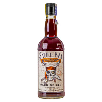 Skull Bay Dark Spiced Cinnamon 0,7l 37,5% - 1