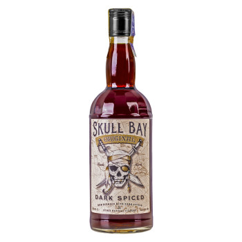 Skull Bay Dark Spiced Original 0,7l 37,5% - 1