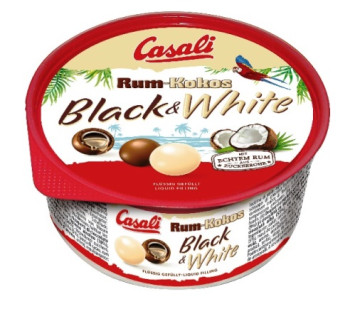 CASALI Rum Kokos Black&White 300g Box - 1