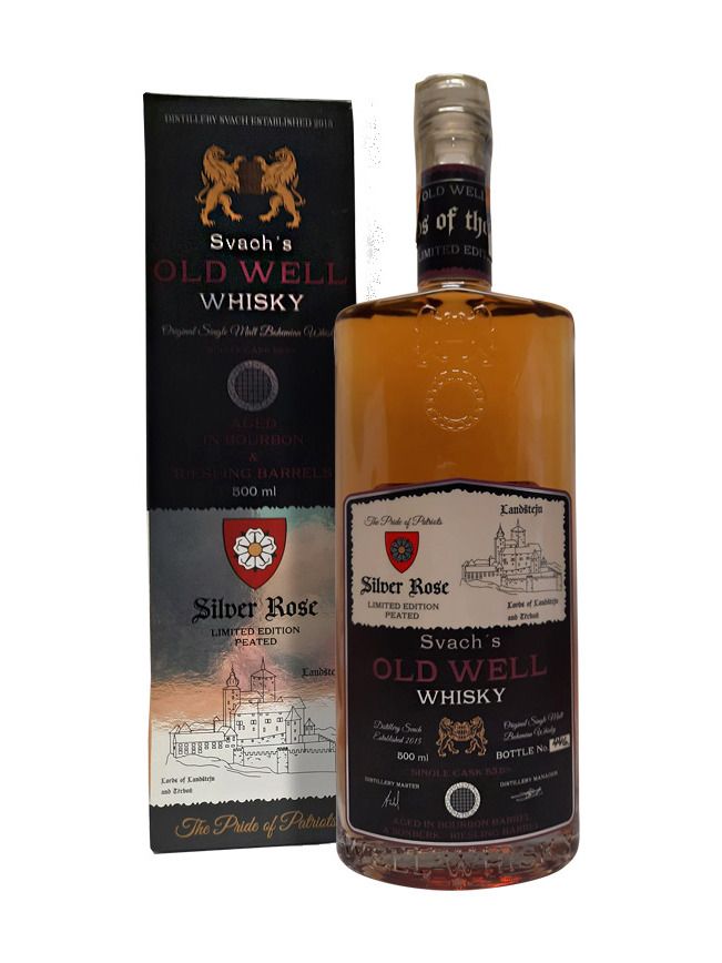 Svach's Old Well Whisky Silver Rose 53,5% 0,5 l Limitovaná edice