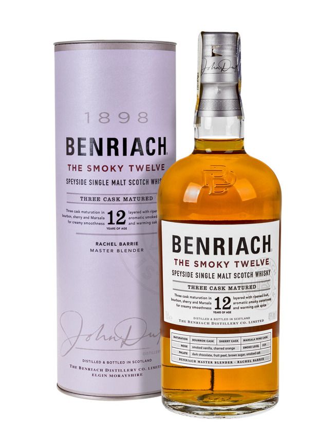 Benriach 12Y The Smoky Twelve 0,7 l 46% dárkové balen