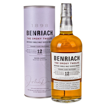 Benriach 12Y The Smoky Twelve 0,7 l 46% dárkové balen