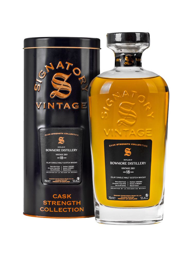 Bowmore 18 YO 2001The Little Big Book 55,4% 0,7 l dárkové balení