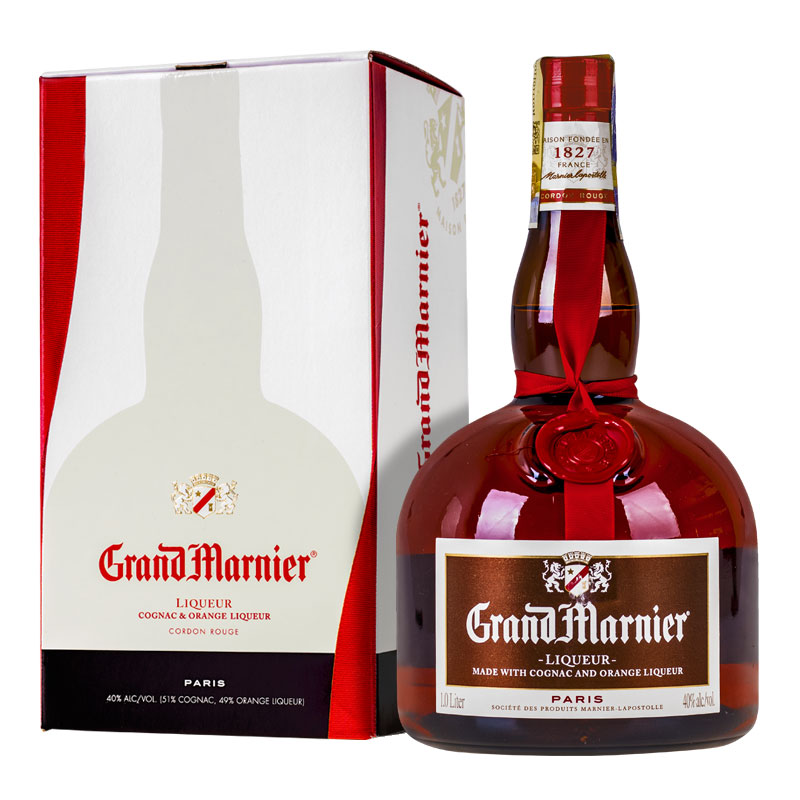 Grand Marnier Rouge 1l 40% dárkové balení