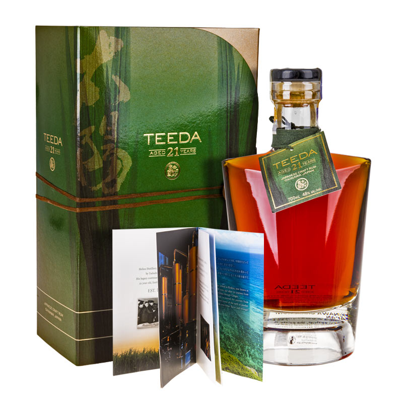 Teeda Rum 21Y 0,7l 48% Dárkové balení