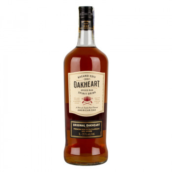 Bacardi Oakheart Spiced Rum 1l 35% - 1