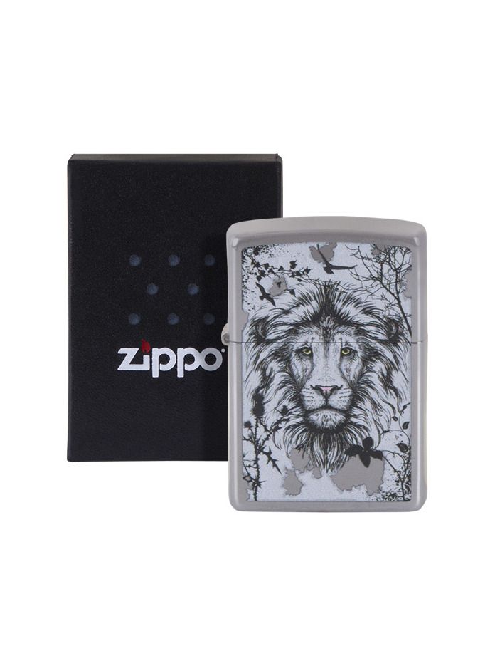 ZIPPO street chrom color"Lin Head"60005717