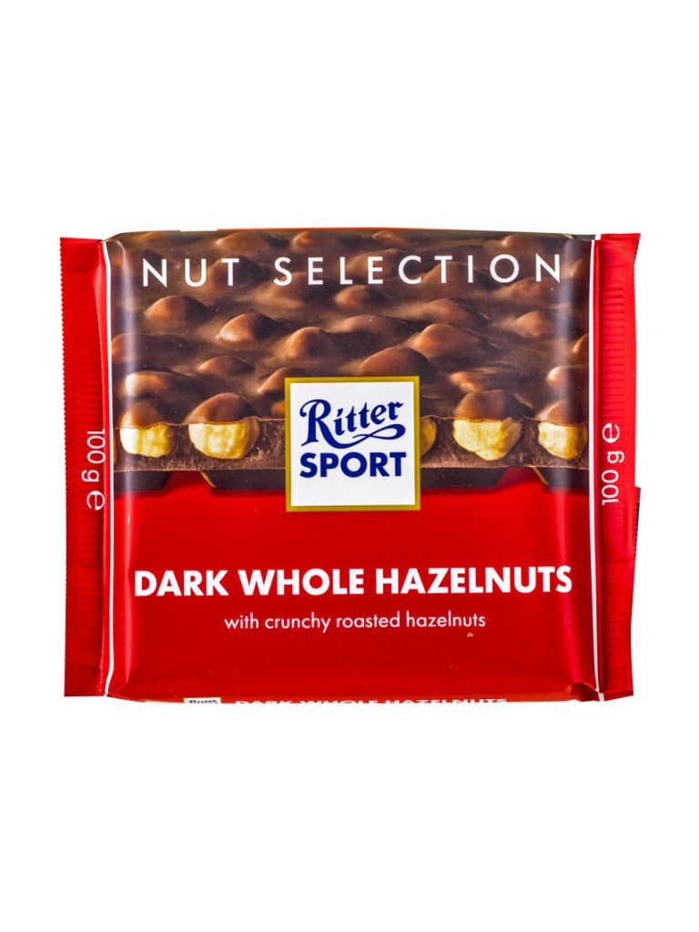 Ritter Dark Whole Hazelnuts 100 g