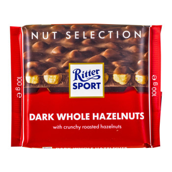 Ritter Dark Whole Hazelnuts 100 g - 1