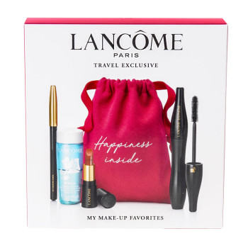 Lancôme Set :Mascara+Lipstick+Bi facil+Crayon Kohl blac - 2