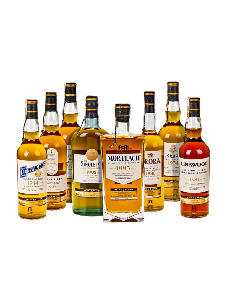 Diageo Prima & Ultima 2021 Set 8 lahví