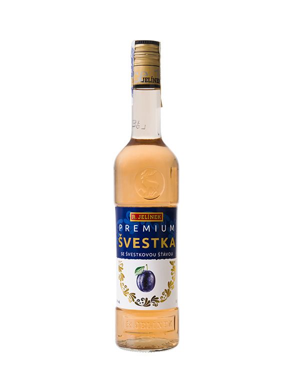 R.Jelínek Premium Švestka 38% 0,5 l