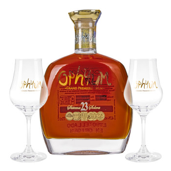 Ophyum 23Y Sistema Solera 0,7 l 40% dárkové balení + 2 skleničky - 2