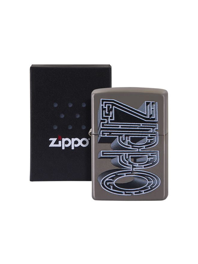ZIPPO Black Ice Color"Zippo Labyrint"60005775