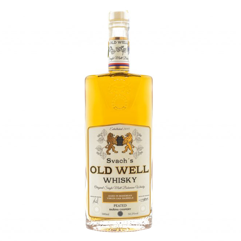 Svach's Old Well Whisky Virgin Oak 0,5l 50,5%